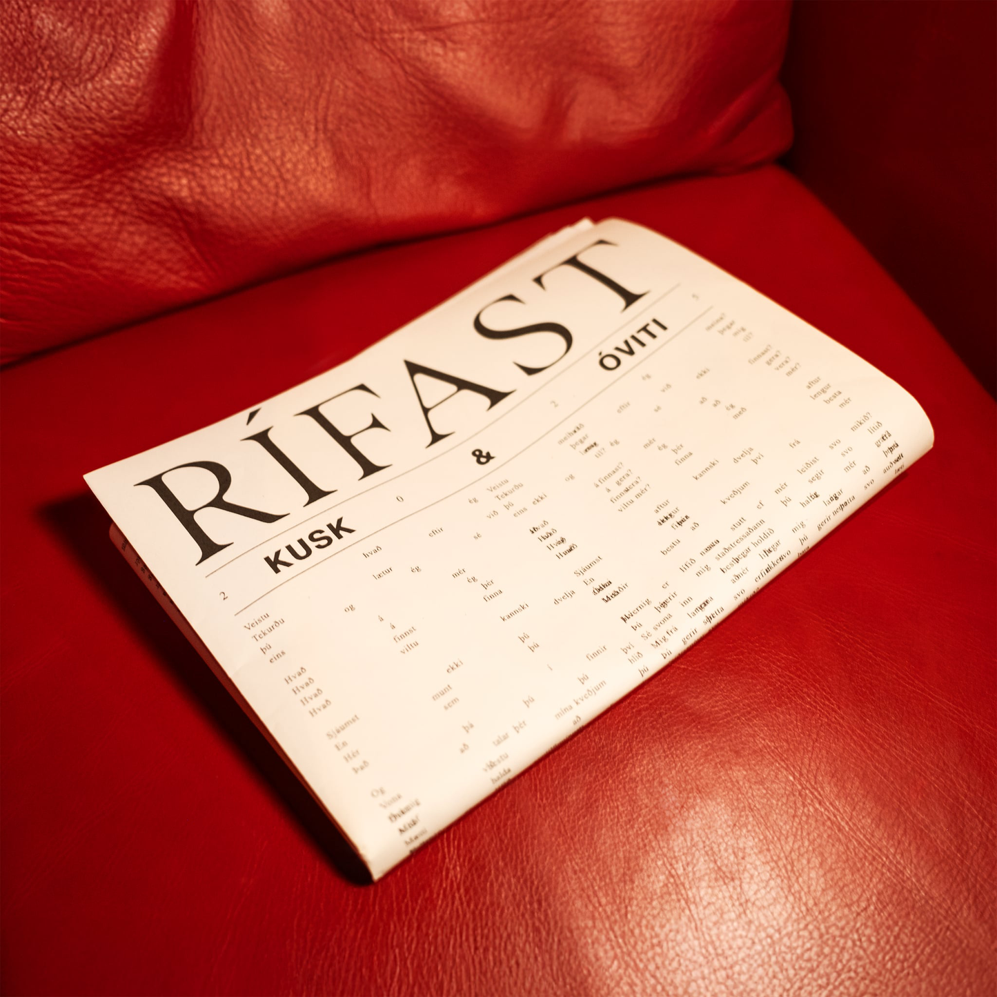 KUSK & ÓVITI - RÍFAST VINYL LP